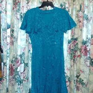 Vintage 100% silk Dress